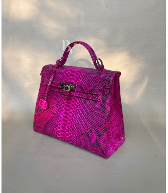 Giany  Genuine python leather bag + 40 colors