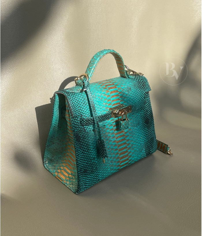 Giany  Genuine python leather bag + 40 colors