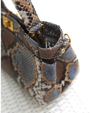 Matie Genuine Python leather bag in multicolor3 + 40 colors