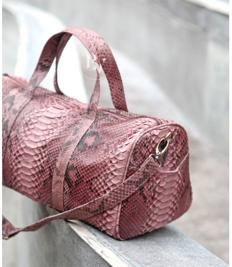  Paris Genuine Python leather bag in pink + 40 colors