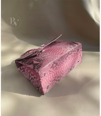 Patrizia Genuine Python leather bag in pink + 40 colors