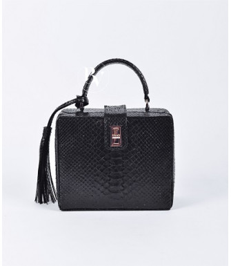 Richet Genuine python leather bag  in grey + 40 colors