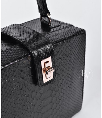 Richet Genuine python leather bag  in grey + 40 colors