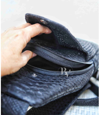 Ricket2 Genuine Python leather bag 