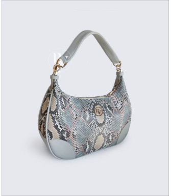 Colette Genuine python leather bag in multicolor + 40 colors