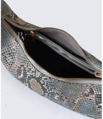 Colette Genuine python leather bag in multicolor + 40 colors