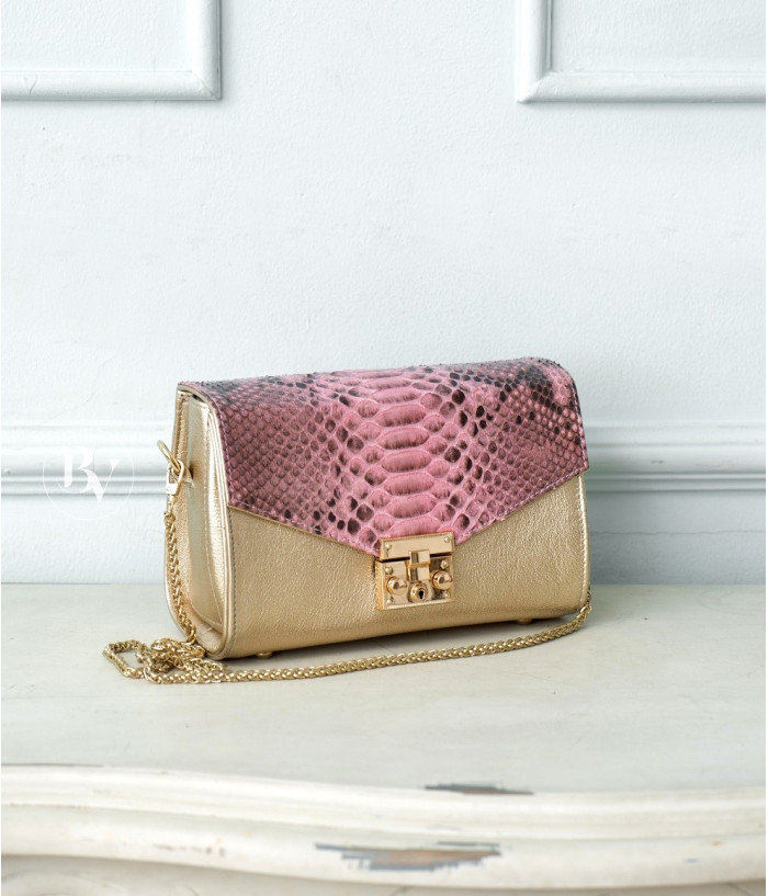 Coona Genuine python leather bag 